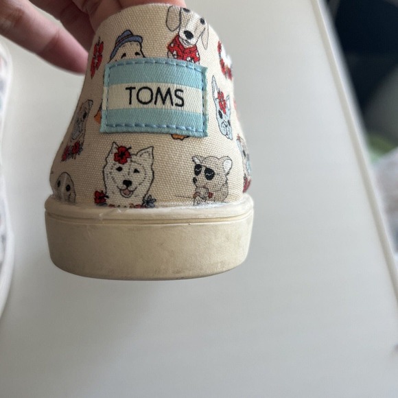 Toms Women Alpargatas Cupsole Canvas OrthoLite Natural Tropical Dog Print‎ 8.5 - Picture 7 of 16